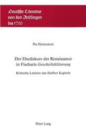 Der Ehediskurs Der Renaissance in Fischarts «Geschichtklitterung»