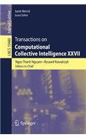 Transactions on Computational Collective Intelligence XXVII