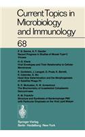 Current Topics in Microbiology and Immunology / Ergebnisse Der Mikrobiologie Und Immunitätsforschung