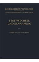 Stoffwechsel Und Ernährung