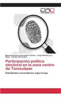 Participación política electoral en la zona centro de Tamaulipas