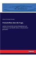 Preisschriften über die Frage,