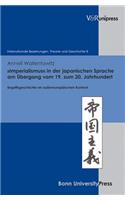 Imperialismus in der japanischen Sprache am Übergang vom 19. zum 20. Jahrhundert
