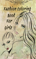 Fashion Coloring Book For Girls