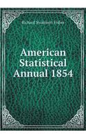 American Statistical Annual 1854: (English)