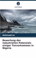 Bewertung des industriellen Potenzials einiger Tonvorkommen in Nigeria