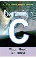 Programming In C Bca Ist SemBangalore