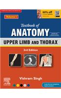 Textbook of Anatomy: Upper Limb and Thorax, Vol 1, 3rd Updated Edition, eBook