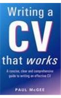 Writing a CV That Works