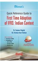 Quick Reference Guide to First Time Adoption of IFRS: Indian Context