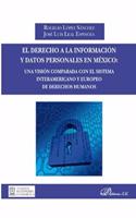 El derecho a la informacion y datos personales en Mexico: una vision comparada con el sistema interamericano y europeo de derechos humanos