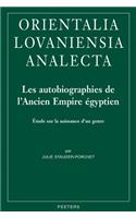 Les autobiographies de l'Ancien Empire égyptien