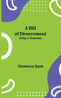 Bill of Divorcement