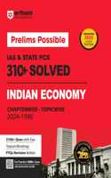 Arihant Prelims Possible IAS & State PCS 310+ Solved India Economy Chapterwise - Topicwise (2024-1990) | Topical Mindmap | Detailed Explanation | 3100+ PYQs Bullets | 1000+ questions in QR code