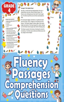 Fluency Passages Grade 4 Comprehension Questions: 4th Grade Reading Fluency Passages with Comprehension Questions: Engaging Fluency Passages for Ages 9-10
