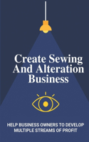 Create Sewing And Alteration Business