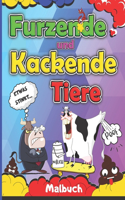 Furzende und Kackende Tiere Malbuch