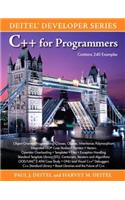 C++ for Programmers