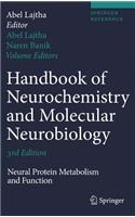 Handbook of Neurochemistry and Molecular Neurobiology