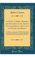 An Essay on Spirit, Wherein the Doctrine of the Trinity Is Considered in the Light of Nature and Reason: As Well as in the Light in Which It Was Held by the Ancient Hebrews; Compared Also With the Doctrine of the Old and New Testament (Classic Reprint)