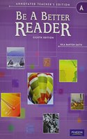 Be a Better Reading Starting Out Ate