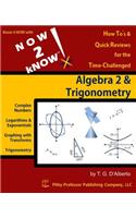 NOW 2 kNOW Algebra 2 & Trigonometry
