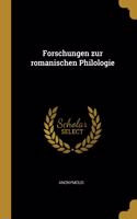 Forschungen zur romanischen Philologie
