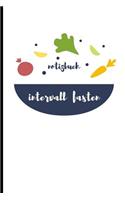 Intervall Fasten Notizbuch