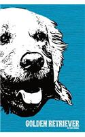 Golden Retriever Dot Grid Journal: Versatile 120 Page 6x9 Inch Bulleted Notebook for Golden Lovers