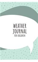 Weather Journal For Children