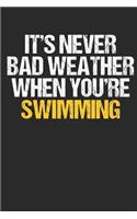 It's Never Bad Weather When You're Swimming