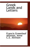 Greek Lands and Letters