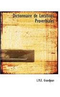 Dictionnaire de Locutions Proverbiales