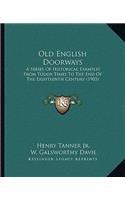 Old English Doorways