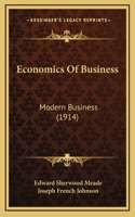 Economics Of Business