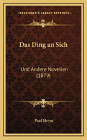 Das Ding an Sich