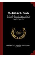 The Bible in the Family