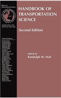 Handbook of Transportation Science