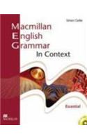 Macmillan English Grammar In Context Essential Pack without Key