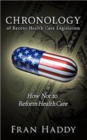 Chronology of Recent Health Care Legislation