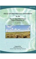 Final Environmental Assessment for the Phycal Algae Pilot Project, Wahiawa and Kalaeloa, HI (DOE/EA-1829)