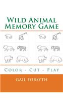 Wild Animal Memory Game