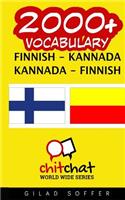 2000+ Finnish - Kannada Kannada - Finnish Vocabulary