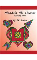 Mandala Me Hearts Coloring Book