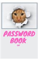 Password Book Cat