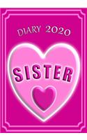 Diary 2020 Sister