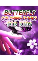 Butterfly Coloring Books for Kids: Coloring Book For Toddlers Butterfly Activity Book for Kids Ages 2- 4, 4-8, 8-12