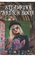 Steampunk Sketch Book: Dual layout sketch paper(28 Dual Layout Notebook)