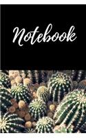 Notebook: A5 6x9 120 Seiten Kaktus Kakteen Kakteenliebhaber Cactus Cacti Succulent Notizbuch Organizer Notebook Journal Cacti Lovers Dot Grid Gepunktet