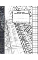 Graph Paper Composition Notebook: 110 Pages - Quad Ruled 4x4 - 8.5" x 11" Large Notebook with Grid Paper - Math Notebook For Students